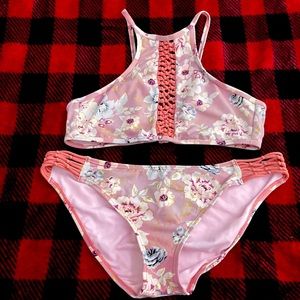 A floral bikini